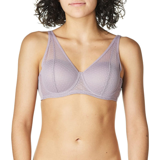 Hanes Mesh Overlay Bra Sujetador Mujer