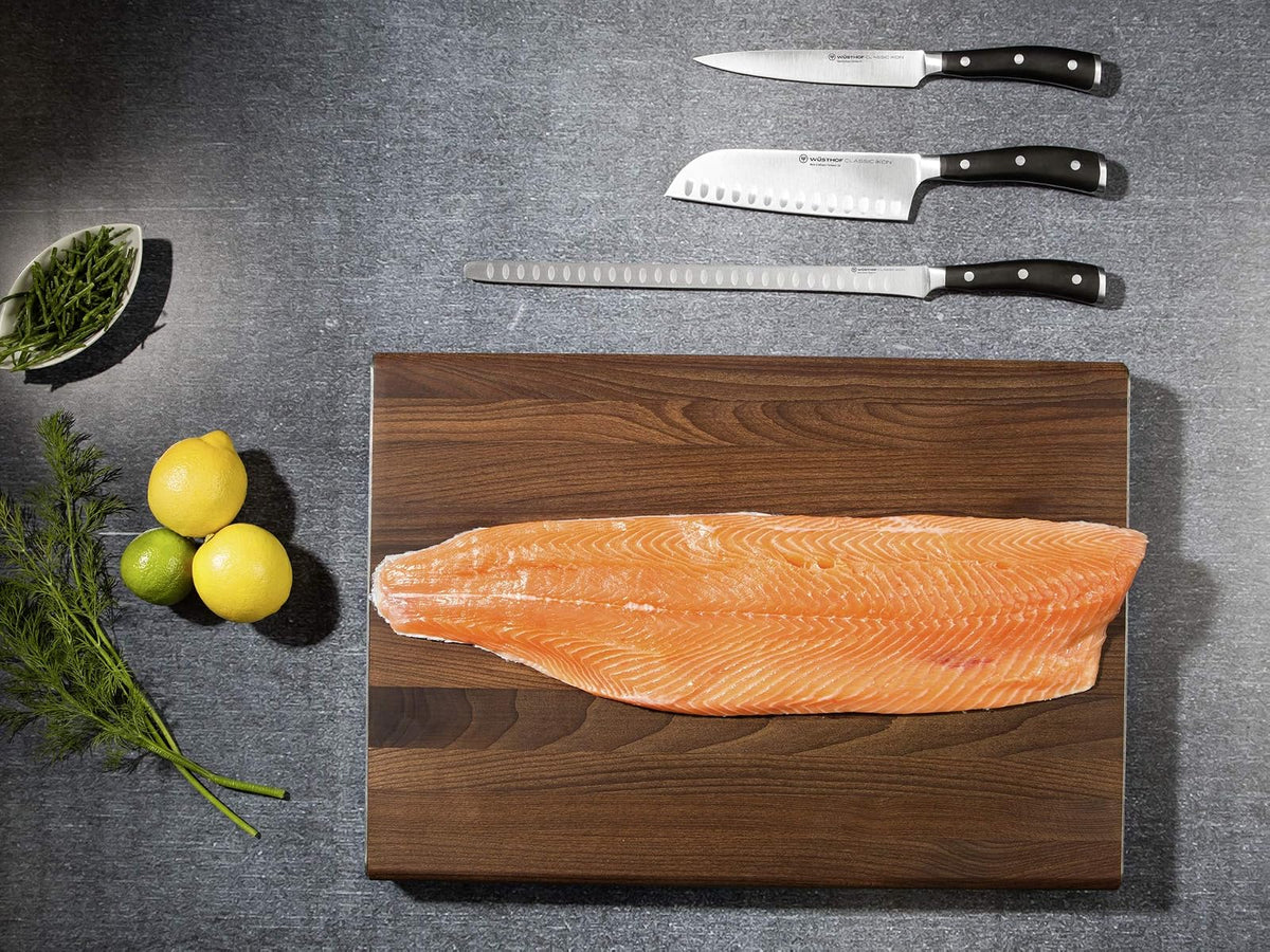WÜSTHOF Classic Ikon - Cuchillo de Chef 9" (23 cm), Acero Alemán Forjado, Cuchillo Profesional Multiusos, Mango Ergonómico