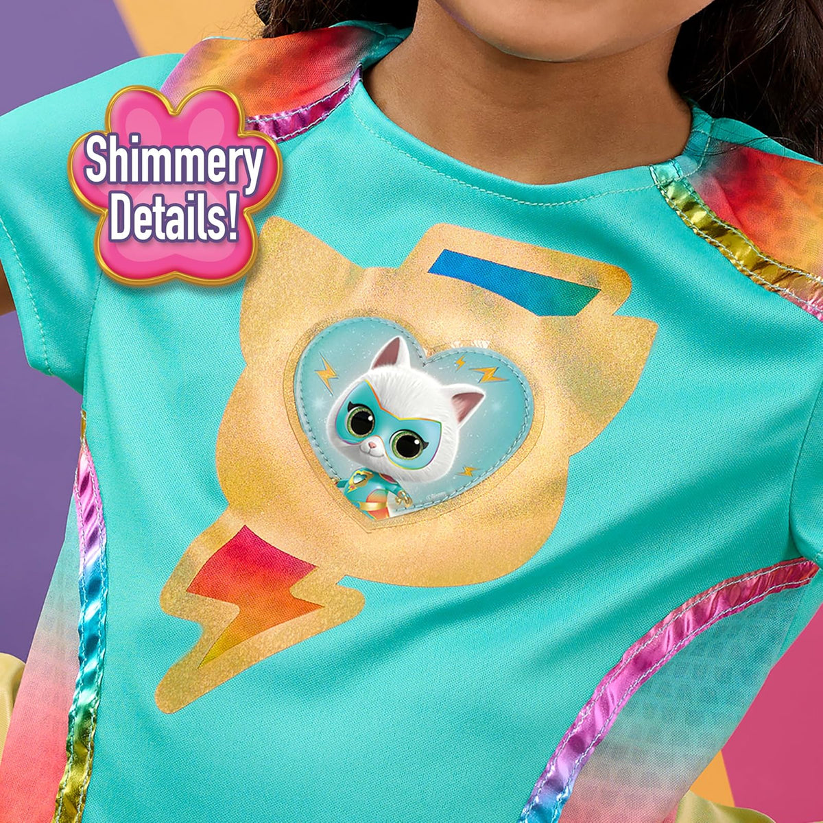 Just Play Disney Jr. SuperKitties Bitsy Super Dress Up Set, 5-Pieces, Pretend Play, Toy for Fans, Girls, Kids, Ages 3 and Up by, Kids Toys for Ages 3 Up by