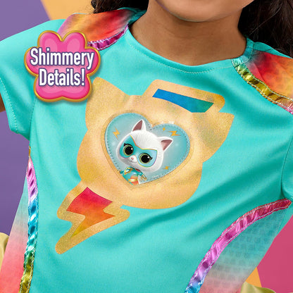 Just Play Disney Jr. SuperKitties Bitsy Super Dress Up Set, 5-Pieces, Pretend Play, Toy for Fans, Girls, Kids, Ages 3 and Up by, Kids Toys for Ages 3 Up by