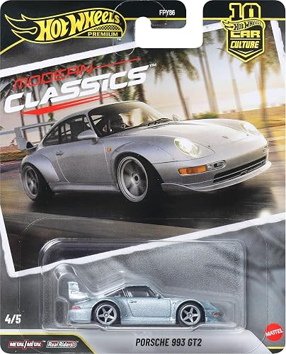 Hot Wheels Collector Vehículo de Colección Auto Cultura Automotriz Porsche 993 GT2 3+