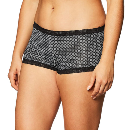 Maidenform Panty Tipo Bóxer con Detalle de Encaje