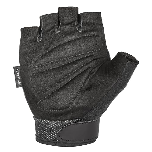 Adidas Guantes Esenciales Ajustables sin Dedos para Hombres y Mujeres, Guantes Acolchados para Levantamiento de Pesas, Correas de muñeca Ajustables para Ajuste Seguro