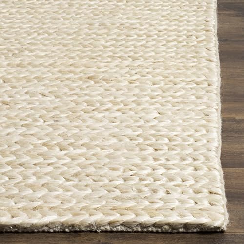 Safavieh, Alfombra Sisal Natural Fiber Collection, NF525A-2, Crema, 60.96 cm x 91.44 cm