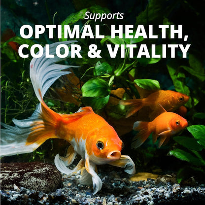 Tetra Tetramin Hojuelas para Goldfish 62g, Alimento Completo con ProCare, Mejora Coloración Natural, Fácil Digestión