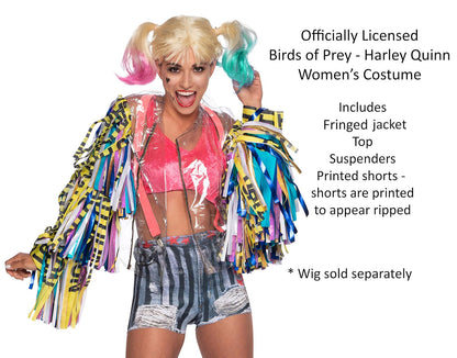 Rubie's Dc Comics Birds of Prey Harley Quinn Costume Disfraces de tamaño adulto Mujer