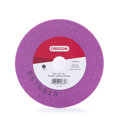 Oregon OR534-18A Rueda de molienda, 5-3/4 pulgadas por 1/8 pulgadas, morado