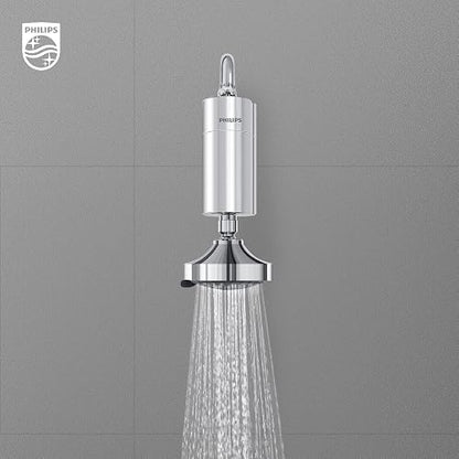 PHILIPS - Cartucho de filtro de ducha, material KDF certificado por la NSF, filtración de doble malla, reduce el cloro, las impurezas y los sedimentos oxidados (cartucho de filtro de ducha)
