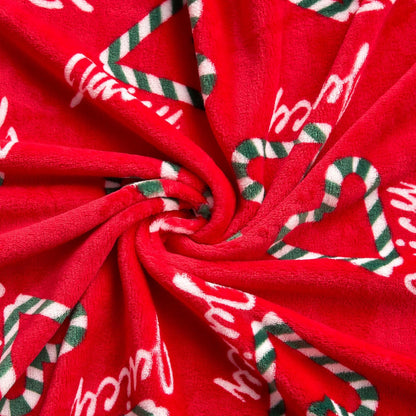 Juicy Couture - Manta de Peluche de 50 x 70 Pulgadas, Color Rojo