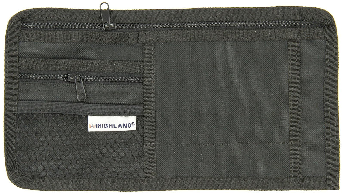 Highland 1933300 Sunglass Visor Organizer, Black