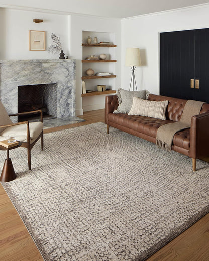 Loloi Rugs Darby - Alfombra de Pasillo Tejida - 4' x 2'7" (Rectangular) - Ivory - Stone