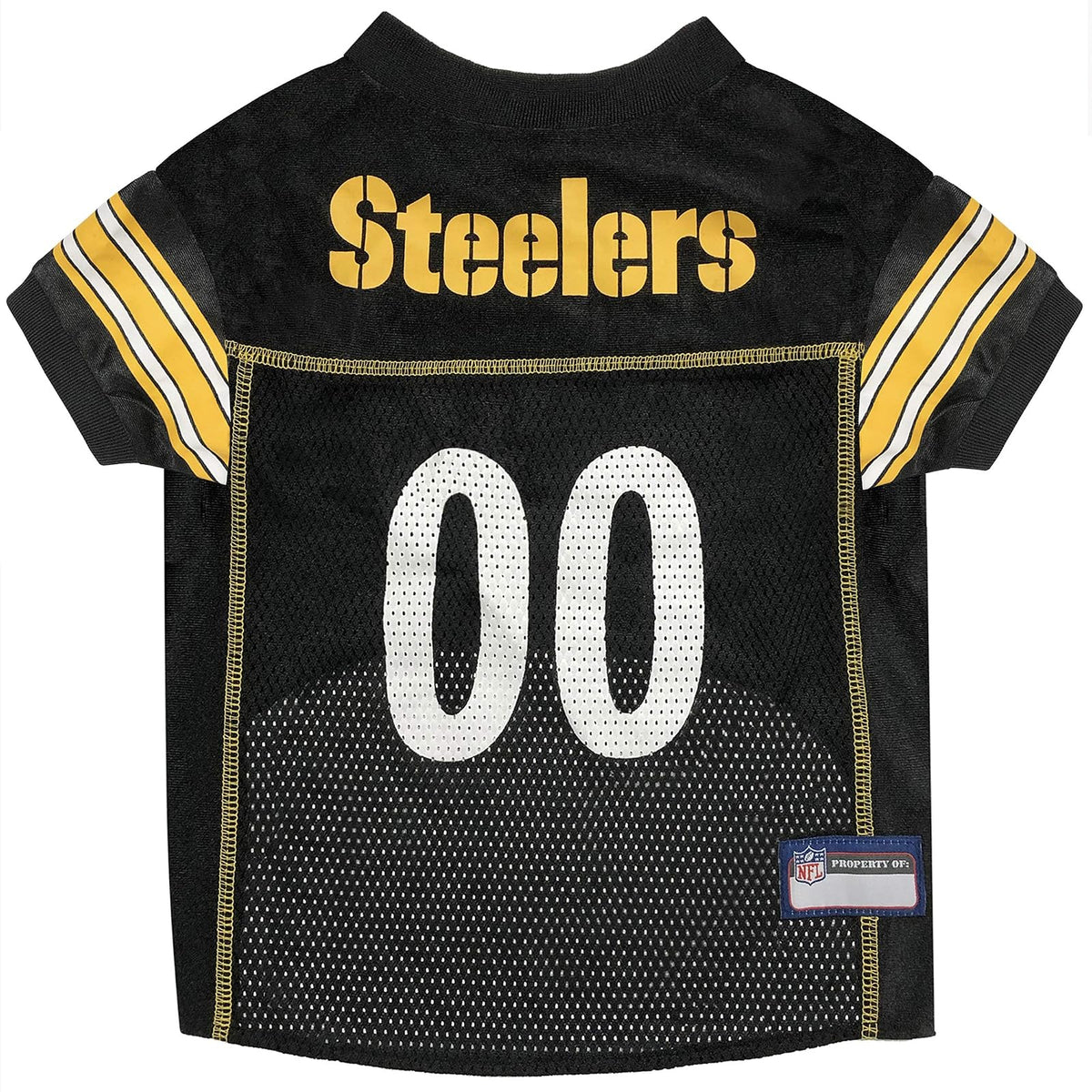 Pets First Jersey NFL para Perro y Gato, con Licencia Oficial - Pittsburgh Steelers - Chica