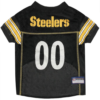Pets First Jersey NFL para Perro y Gato, con Licencia Oficial - Pittsburgh Steelers - Chica