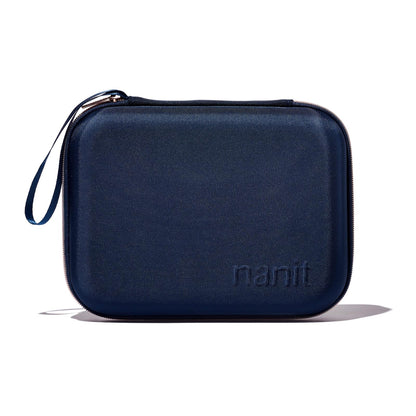 Nanit Funda de viaje – Funda protectora rígida para monitor de bebé Nanit Pro y accesorio de viaje multisoporte, color azul