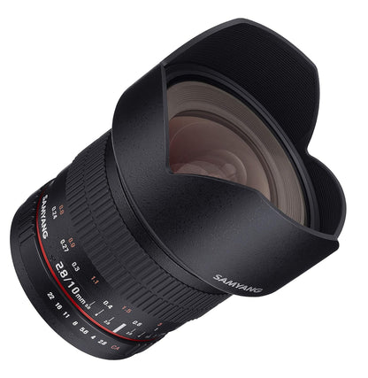 Samyang 10mm F2.8 ED AS NCS CS Ultra Wide Angle Lens for Samsung NX Mount Digital Cameras (SY10M-NX)