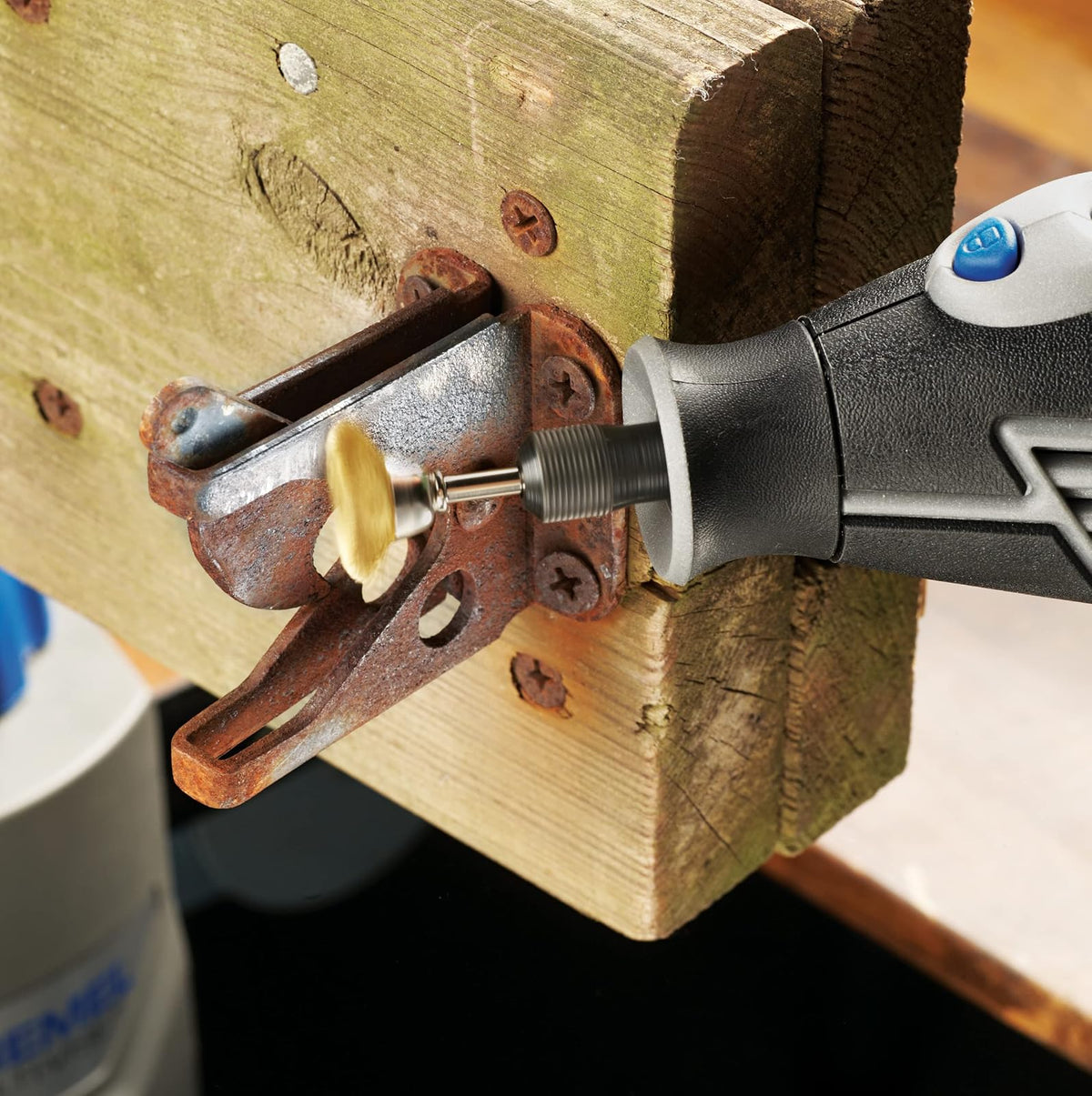 Dremel 536 Cepillo de Latón Copo de 12,7mm - 2 piezas