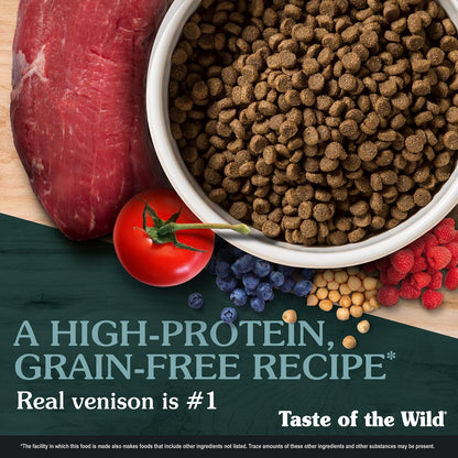Taste Of The Wild Tow Appalachian Dry Food for Small Breed Dogs, 28 LB | Venado como ingrediente principal, ideal para razas pequeñas, sin granos, probióticos específicos para la salud digestiva
