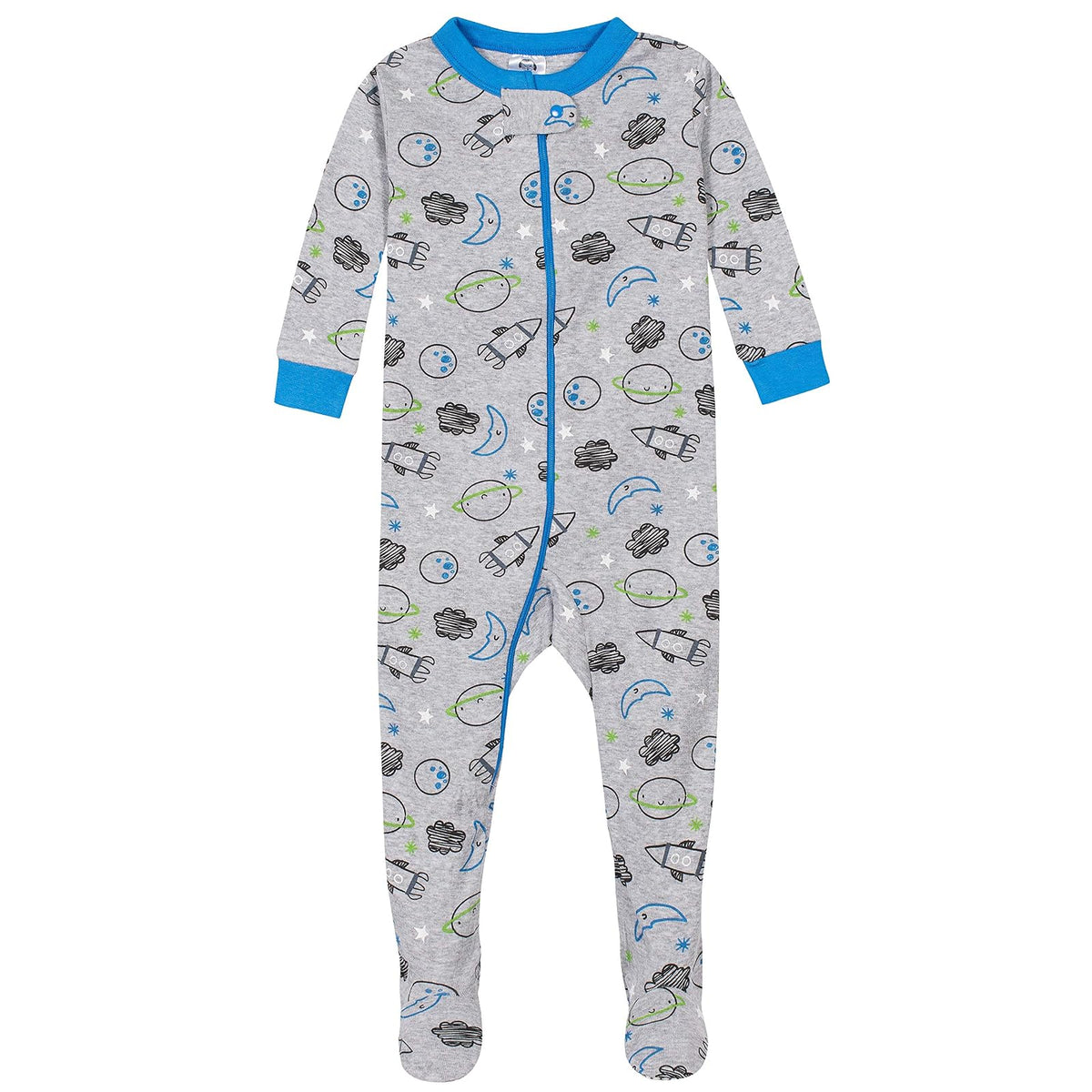 Gerber 4-Pack Footed Pajamas Durmientes para bebés y niños pequeños bebés niños