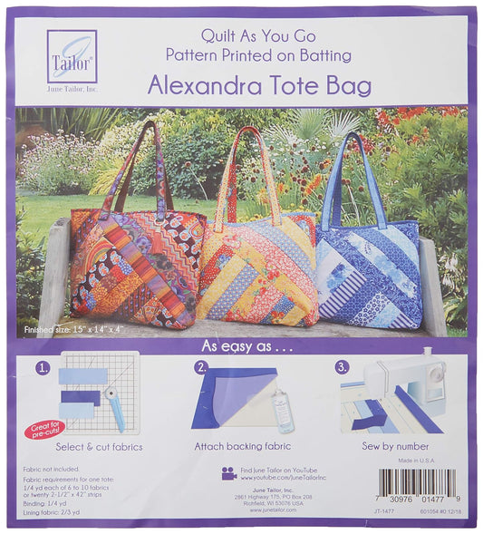 June Tailor Quilt As You Go Alexandra - Bolsa de mano