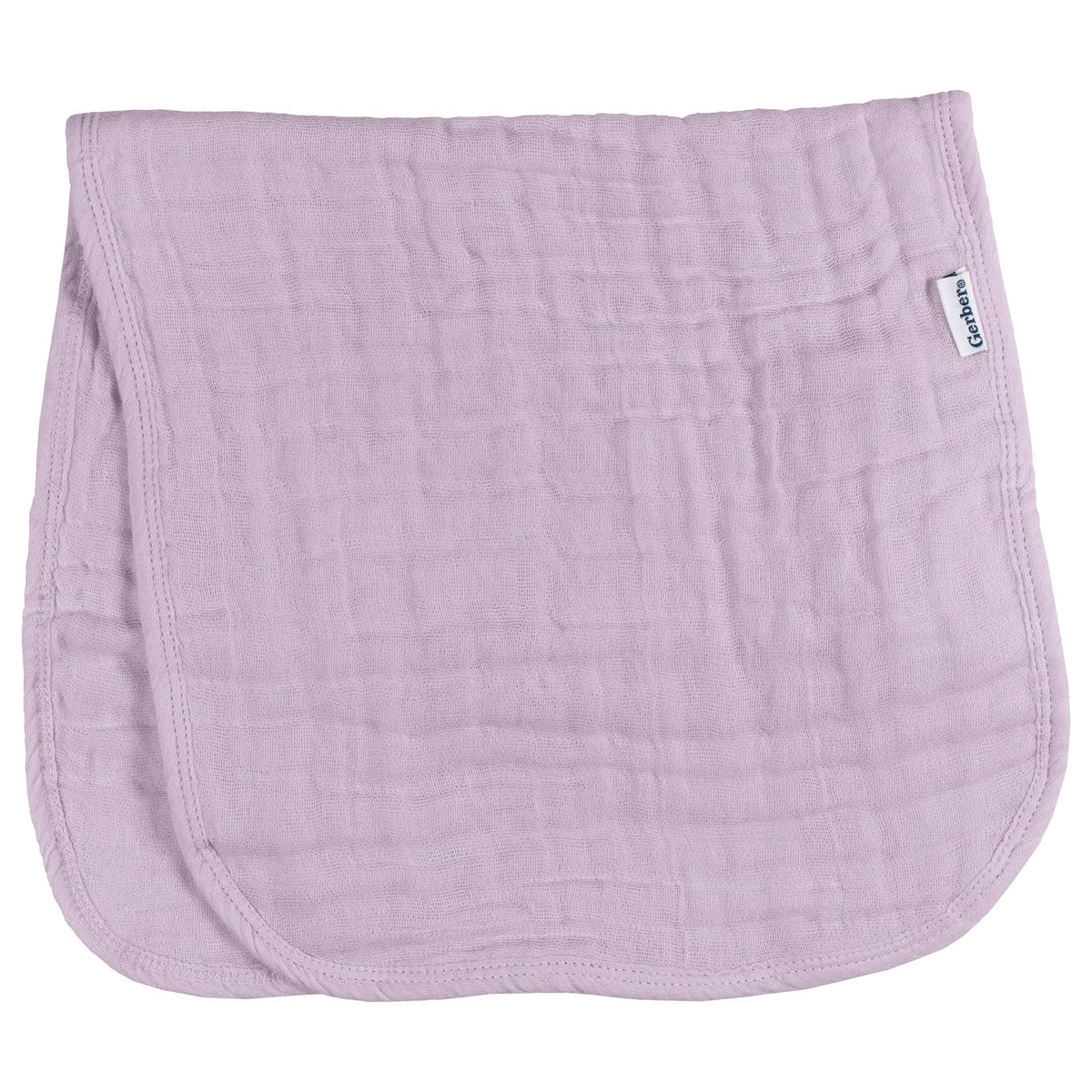 Gerber Baby - Paños Unisex de Muselina para eructos, Paquete de 6, Arco Iris, tamaño Grande, 20 x 10 Pulgadas