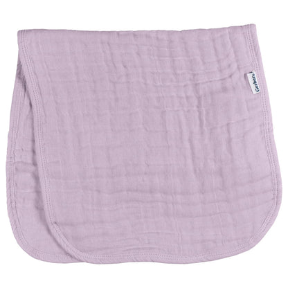 Gerber Baby - Paños Unisex de Muselina para eructos, Paquete de 6, Arco Iris, tamaño Grande, 20 x 10 Pulgadas