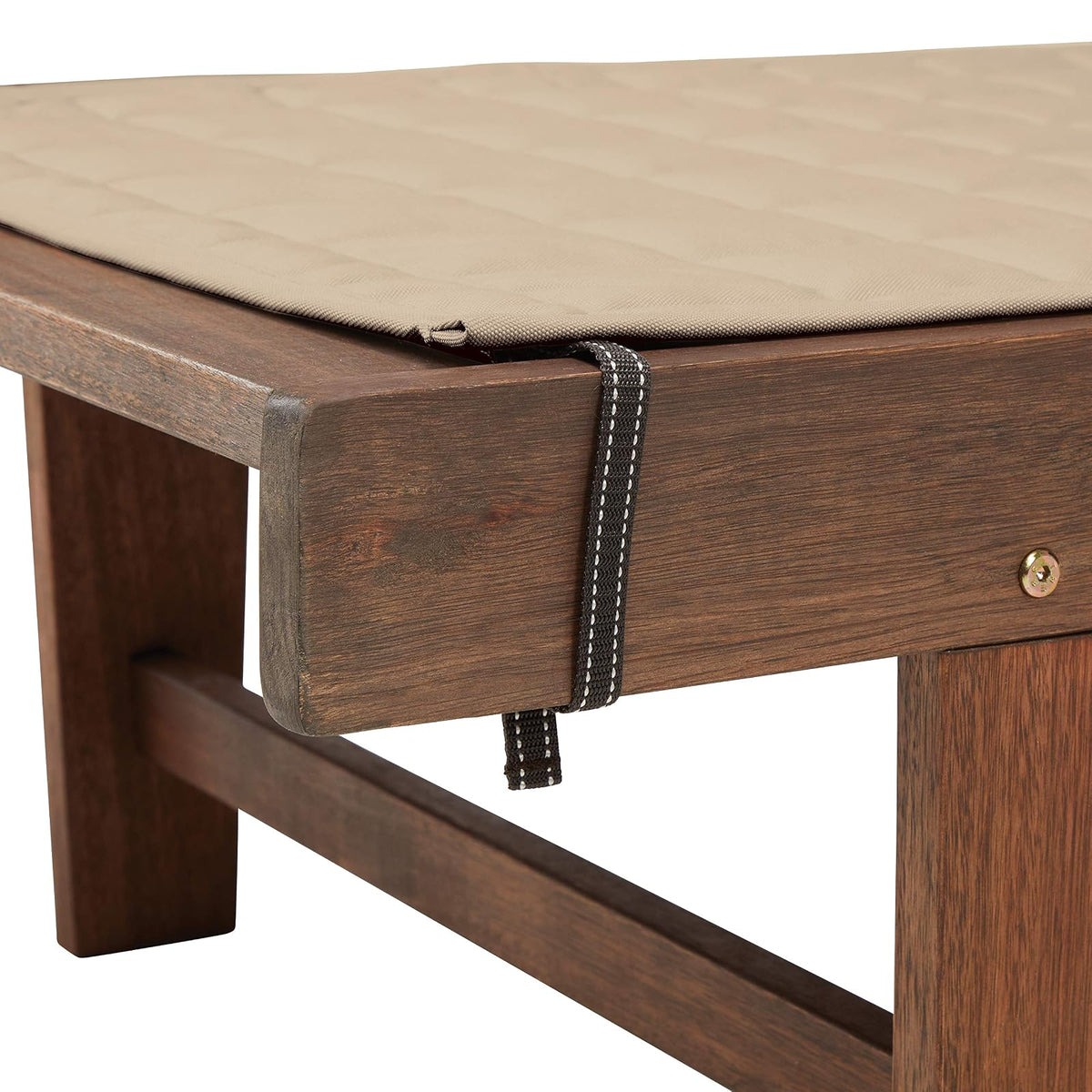 Classic Accessories Montlake - Funda Impermeable de 72 Pulgadas, Color Beige Envejecido, para Muebles de Patio
