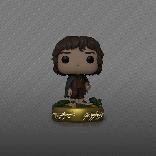 Funko Pop! Plus: Lord of The Rings - Frodo Baggins - Glow in The Dark | Mercancía Oficial de Fantasía - Figura de Vinilo Coleccionable para Decoración - Regalo de Cumpleaños para Fans