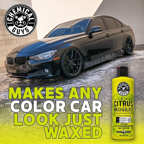Chemical Guys Jabón Espumoso para Lavar Automóviles CWS_301_16SW, 473 ml, Aroma Cítrico