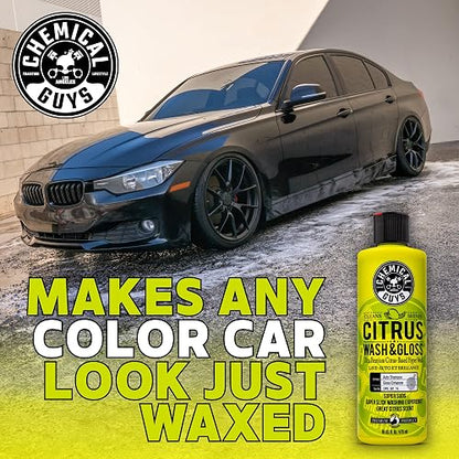 Chemical Guys Jabón Espumoso para Lavar Automóviles CWS_301_16SW, 473 ml, Aroma Cítrico