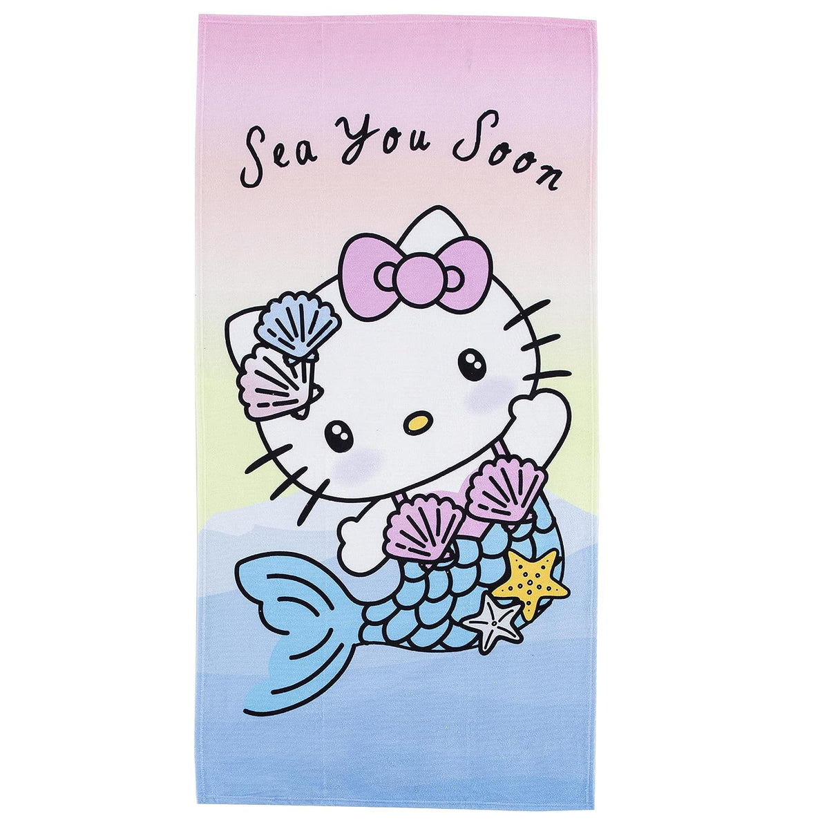 Northwest Hello Kitty Toalla de Playa, 76.2 x 152.4 cm, Sea You Soon