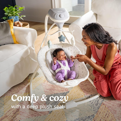 Graco Simple Sway, Columpio N, Multicolor (abbington), Hasta 13kg