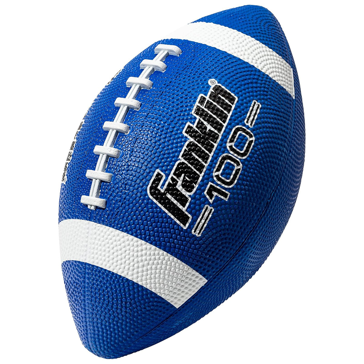 Franklin Sports Pelota de Fútbol Americano Infantil Grip-Rite - Azul - Blanco - 1 bola