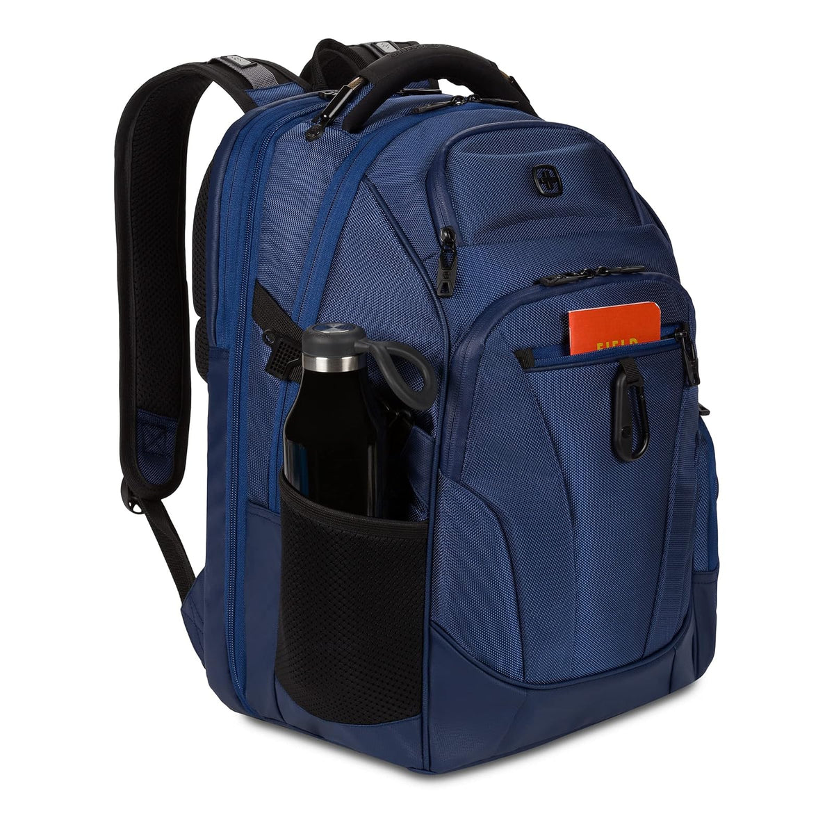 SwissGear 6752 TSA Friendly ScanSmart Laptop Backpack, Fits Most 17 Inch Laptops - Navy Ballistic