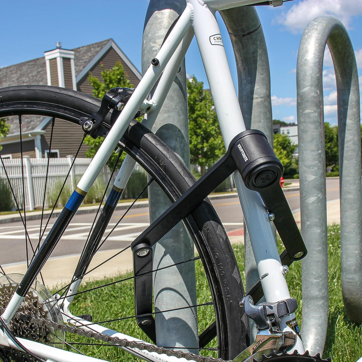 Kryptonite Keeper - Candado Plegable para Bicicleta, 2.75 pies, Compacto, Ligero, de Alta Seguridad, antirrobo, Plegable, con 2 Llaves y Soporte para eléctricas, Scooter, Carretera,