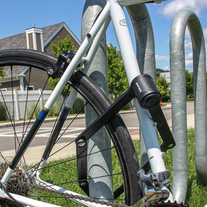 Kryptonite Keeper - Candado Plegable para Bicicleta, 2.75 pies, Compacto, Ligero, de Alta Seguridad, antirrobo, Plegable, con 2 Llaves y Soporte para eléctricas, Scooter, Carretera,