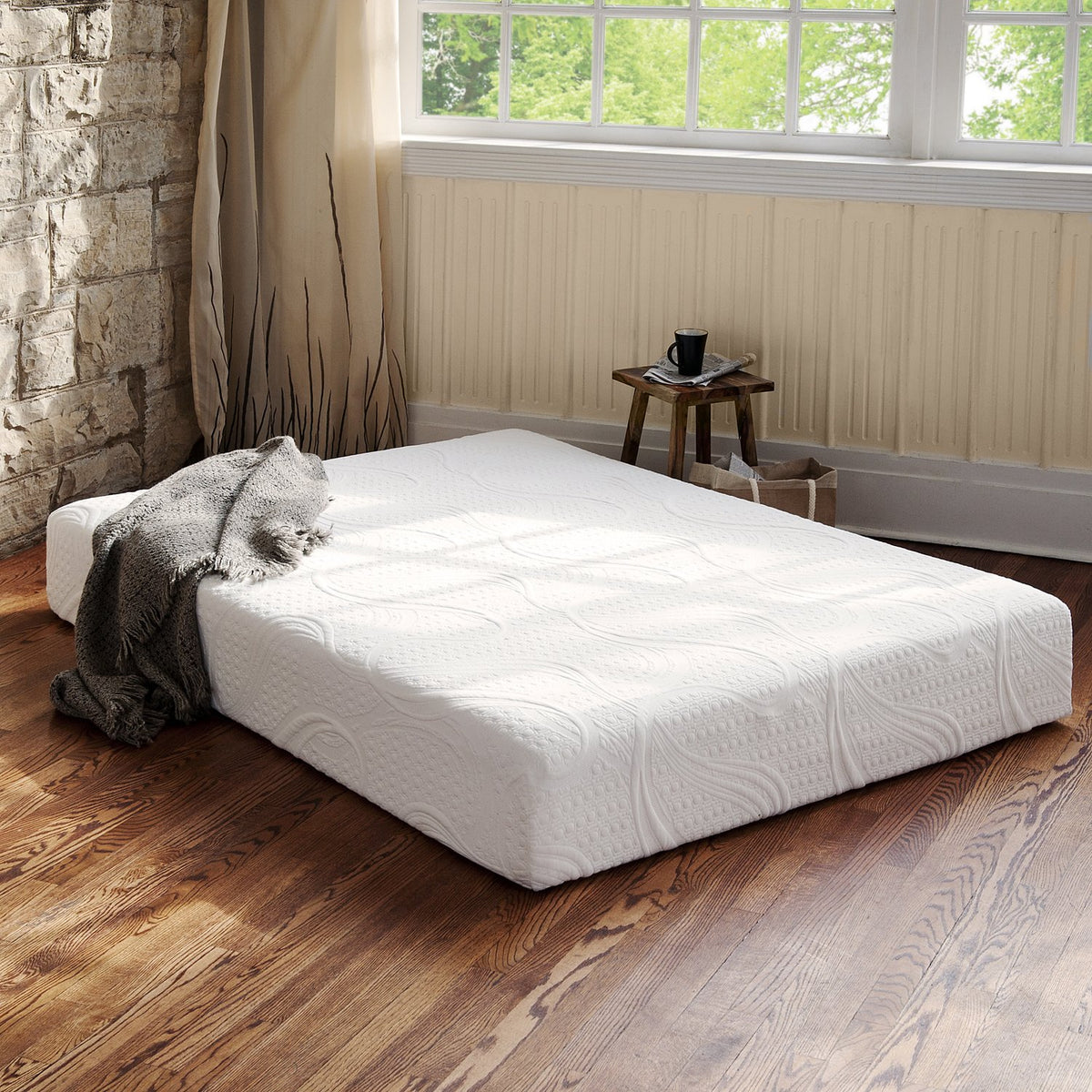 Night Therapy Memory Foam 8 Inch Therapeutic Comfort Mattress, Matrimonial