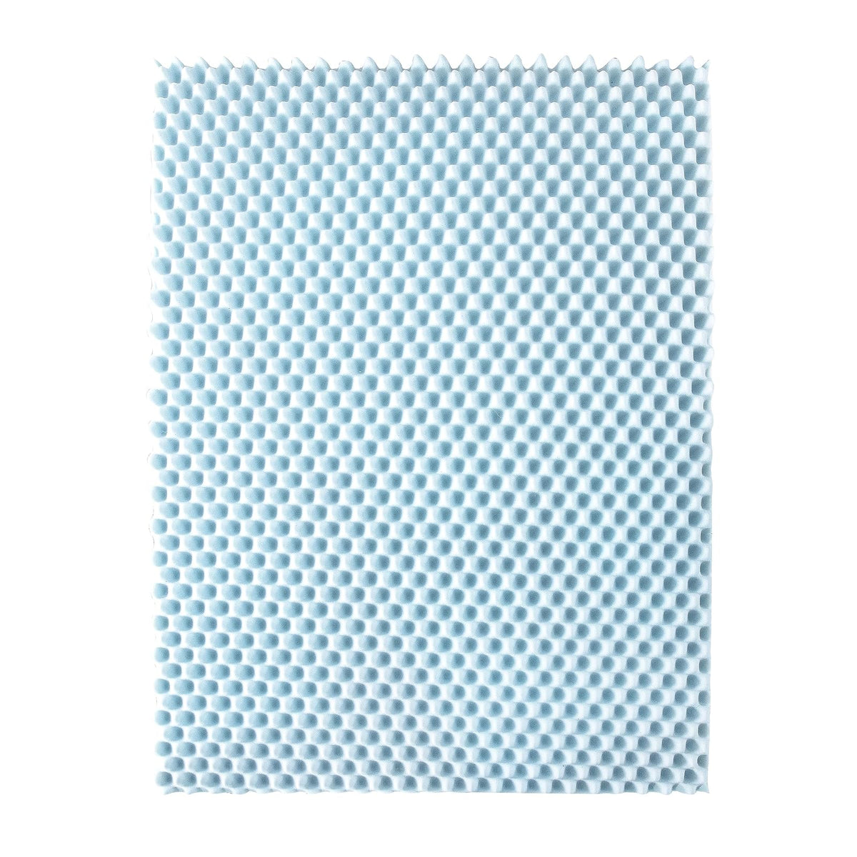 Best Price Mattress - Colchón de Espuma viscoelástica de 4 Pulgadas con infusión de Gel refrescante, Certificado CertiPUR-US, Esencial para recámara, Queen, Azul Claro