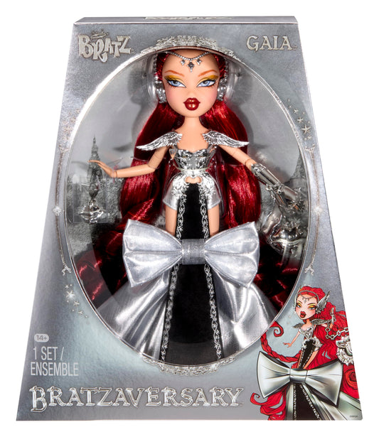 Bratz, Bratzaversary Doll 2026 Phoenix Gaia, Diosa de la Moda, Muñeca de Colección, de 25° Aniversario, Edición Limitada