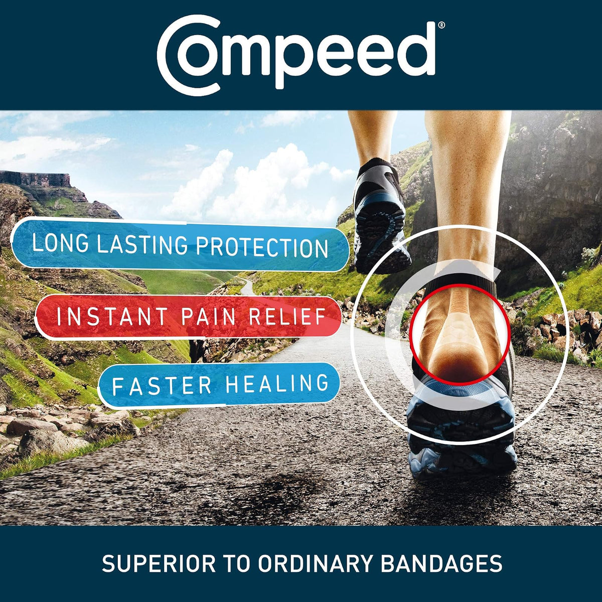 Compeed Advanced Blister Care Cushions, Package of 10 Mixed Size Cushions (2 Count)