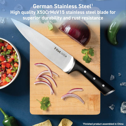 T-fal Cuchillo Santoku Acero Inox. T-Fal Ice Force, K2820664