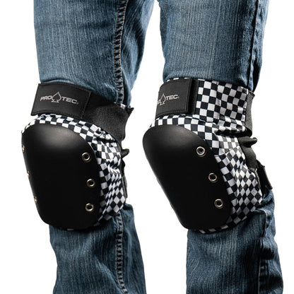 Pro-Tec Street 3-Pack Pad Set - Protective Gear for Skateboarding, Roller Skating, Scooter, Bicycling