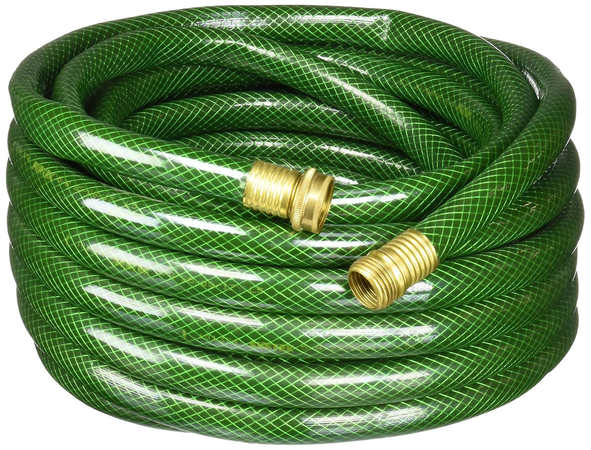 Surtek M58T15 Manguera para jardín tramada con conector metálico 5/8", 15 m
