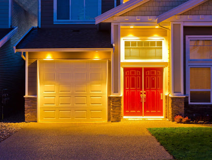 Un-Edison 601136 - foco LED de espectro amarillo E26 para porche y patio al aire última intervensión que reemplaza 100 vatios de bombillas antiguas, pintadas, incandescentes, paquete de 4 unidades
