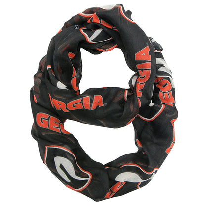 NCAA Infinity Bufanda - Alternate Color - Georgia Bulldogs