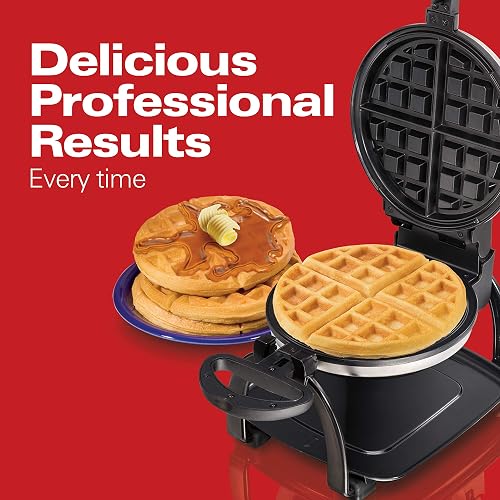 Hamilton Beach 26010R Acero inoxidable wafflera - Gofrera