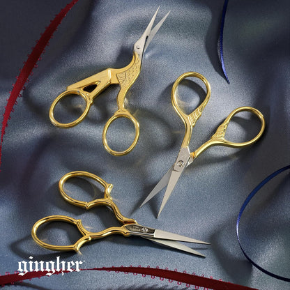 Gingher 3.5 Inch Stork Embroidery Scissors (01-005280)