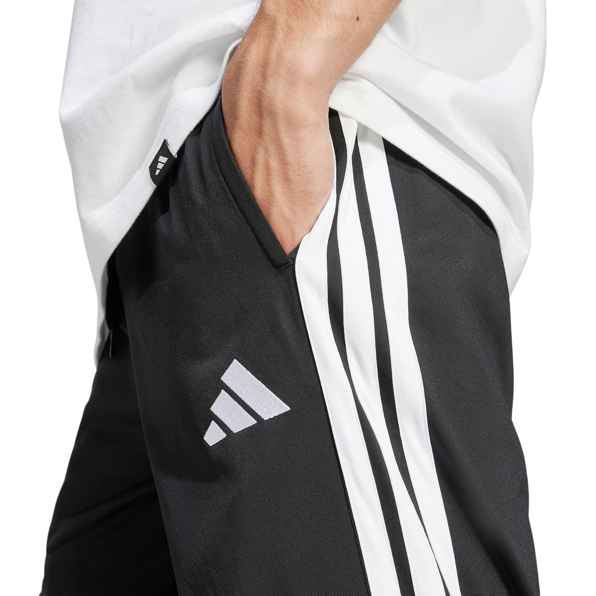 adidas 3-Stripes Tricot Regular Fit Open Hem Sportswear Track Pants Pantalones Deportivos Hombre