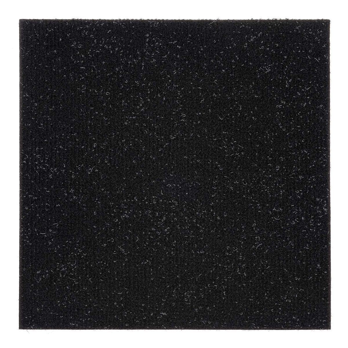 Achim Home Furnishings Nexus Borgoña 30,5 x 30,5 cm Alfombra Autoadhesiva para azulejos, Negro azabache - 12"L x 12"W - Negro azabache