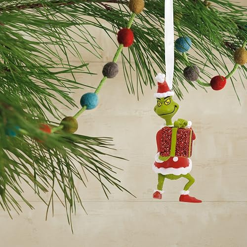 Hallmark Dr. Seuss How The Grinch robó la Navidad Grinch con Adorno navideño