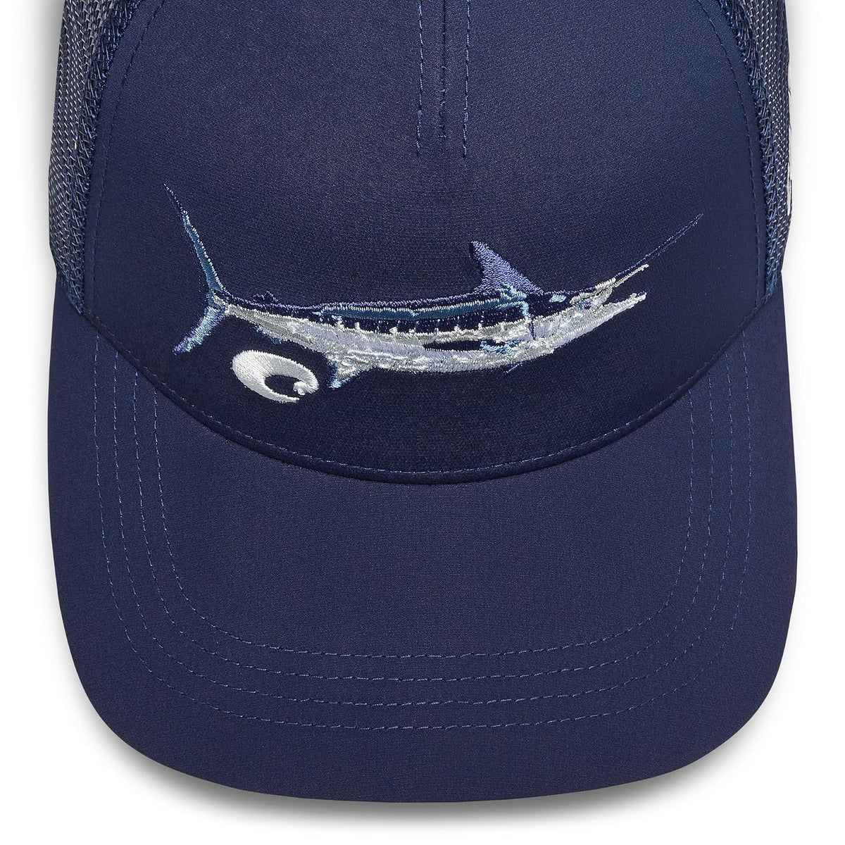 Costa del Mar Men's Marlin Stitched Trucker